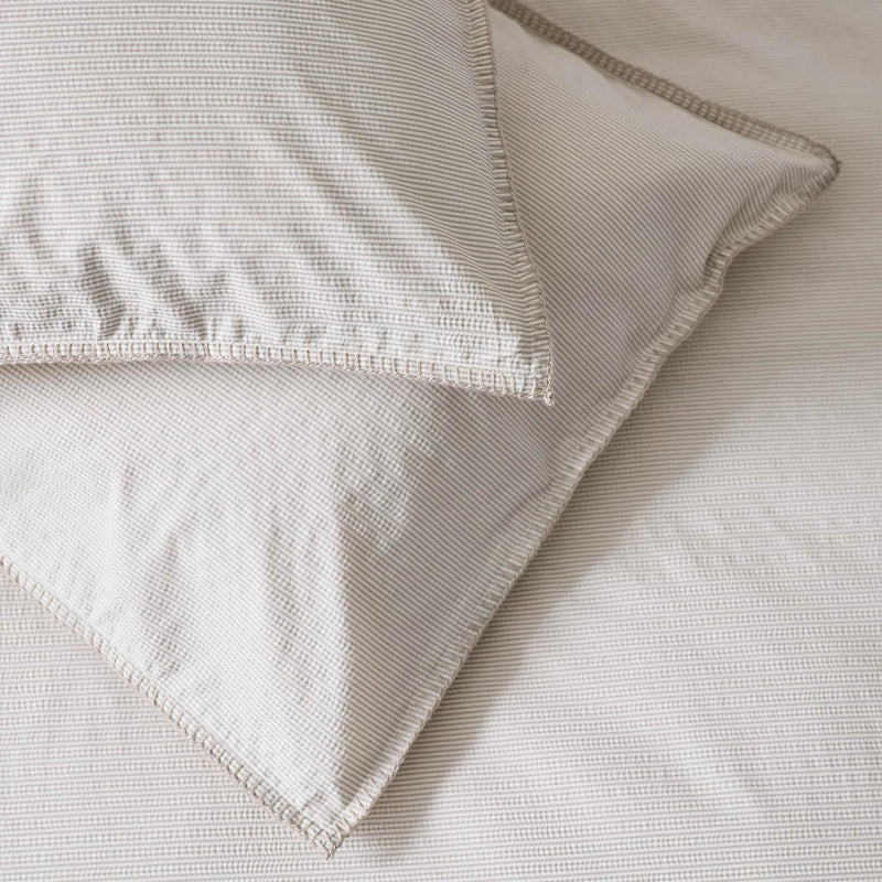 Habitat Timeless Seersucker Blanket Stitch Bedding Set, UK version