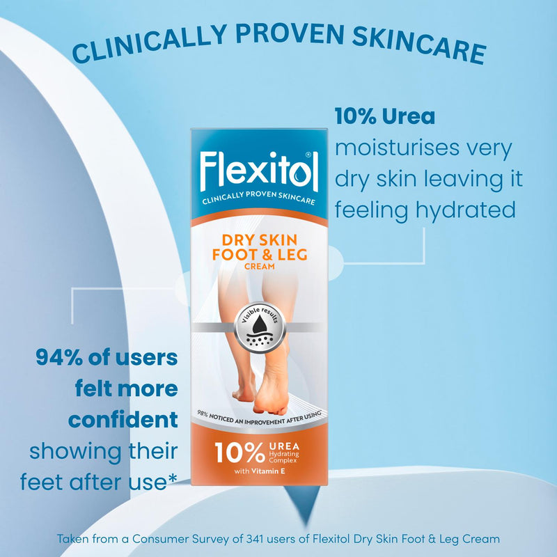 Flexitol Intensely Nourishing Foot Cream 145g - British product