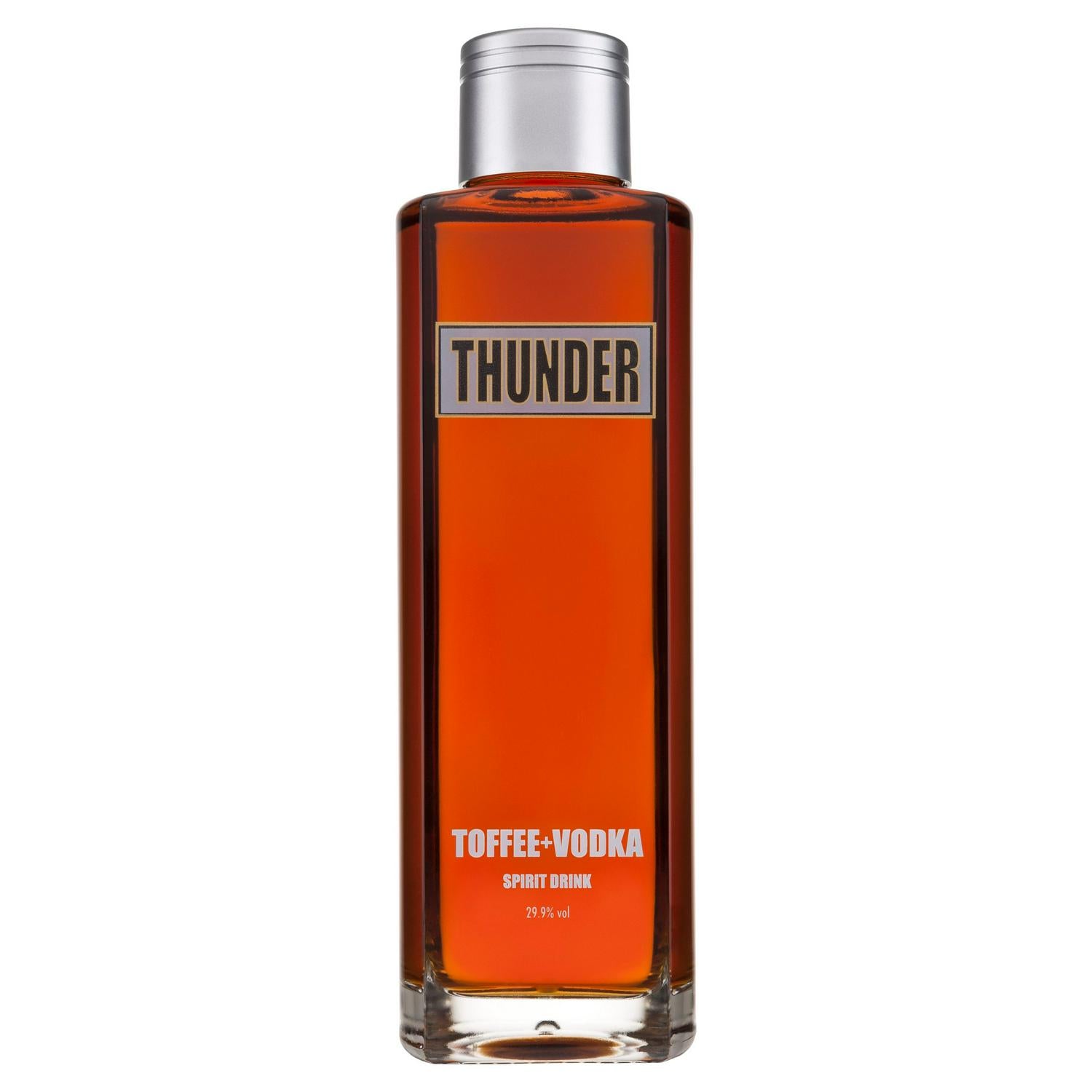 Thunder Toffee Vodka 70cl bottle (British brand)