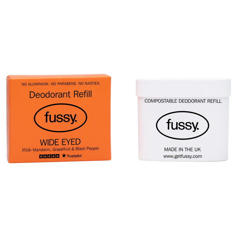 Fussy Wide Eyed deodorant refill 40g - British product