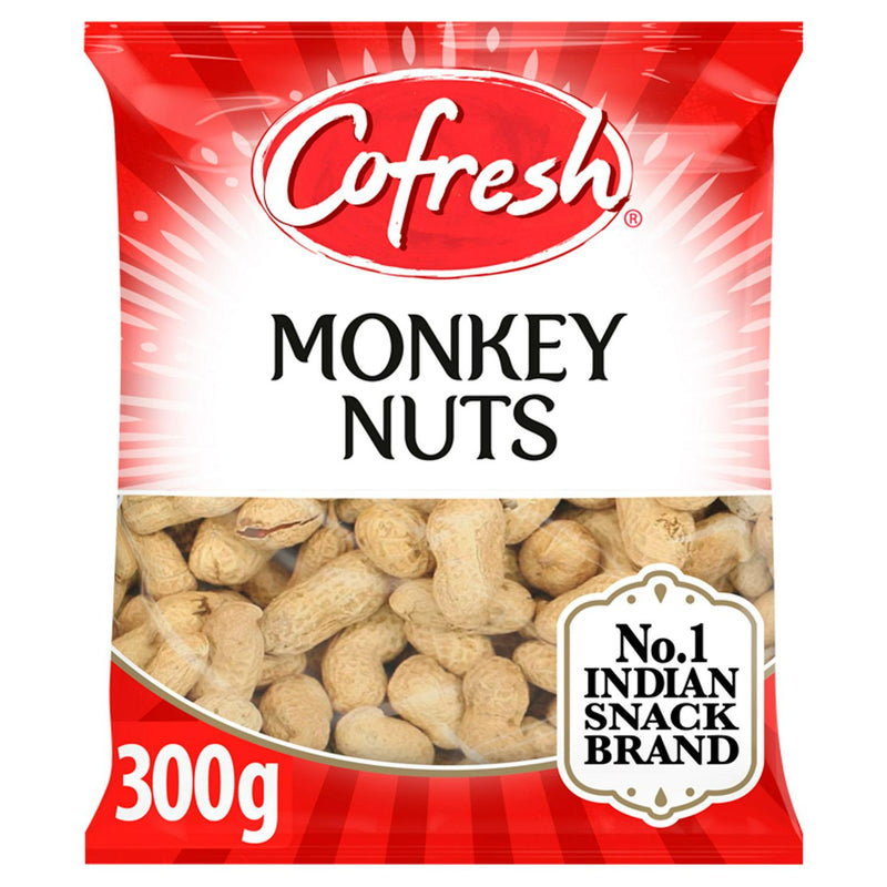 Cacahuètes Cofresh 300 g grillées en coque - Produit britannique