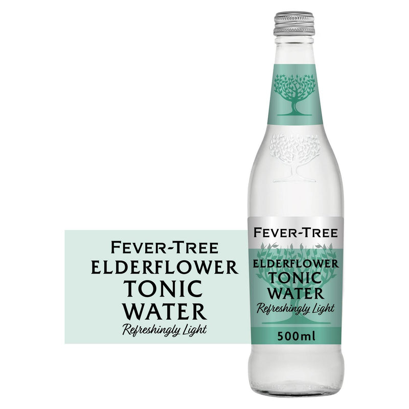 Fever-Tree Refreshingly Light Elderflower Tonic Water 500ml - British product