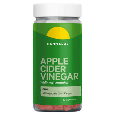 Cannaray Apfelessig Wellness Gummibärchen Apfel 30er Pack
