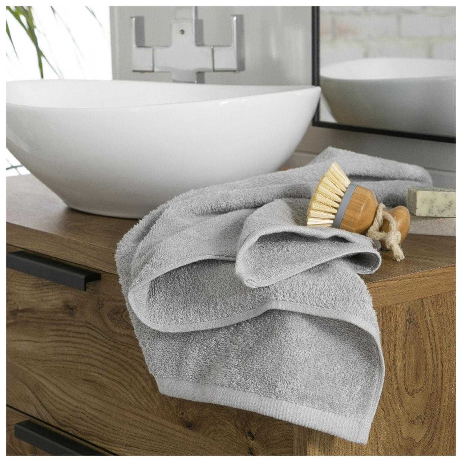 Habitat white hand towel 100% cotton 50x80cm, UK version