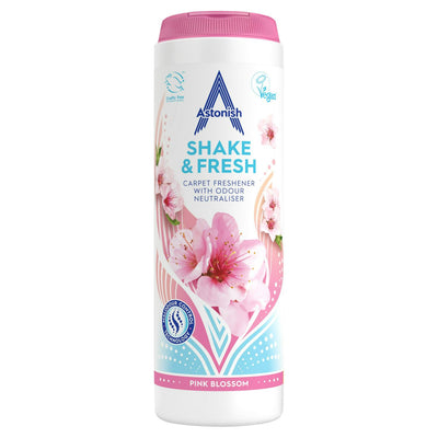 Astonish Shake & Fresh Teppefornyer Pink Blossom 400g