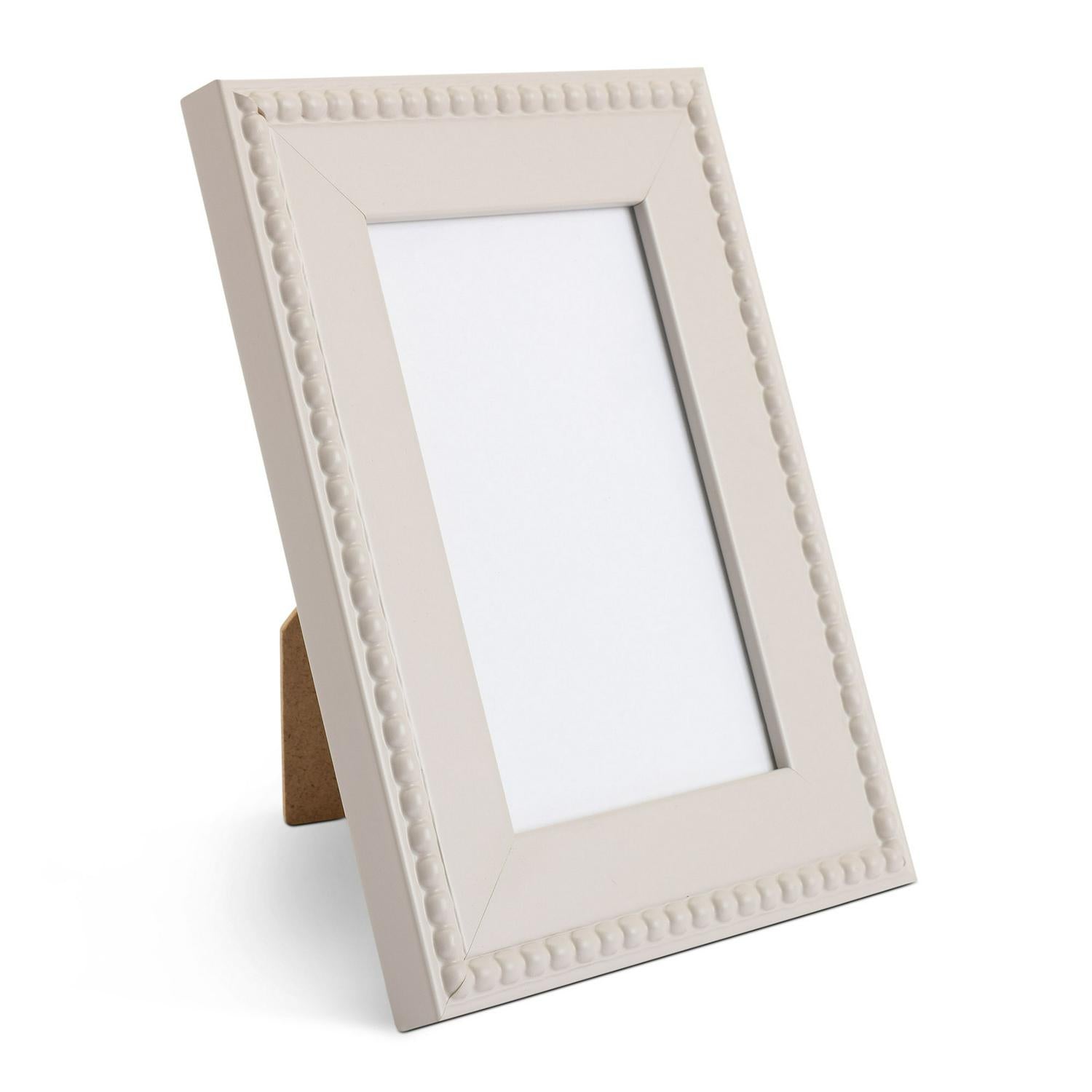 Habitat Beaded Wooden Picture Frame Grey 20x15cm, UK version