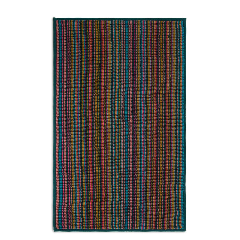 Habitat Skinny Bright Stripe Bath Mat 80cm x 50cm, UK version