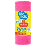 Dishmatic Microfibre Tear N Wipe 15 Pack - British product