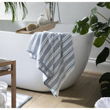 Habitat coastal vertical stripe towel, 100% cotton - British brand