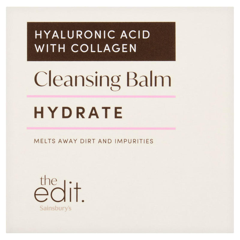 Sainsbury's Hyaluronic Acid Cleansing Balm Hydrate 100g (British brand)