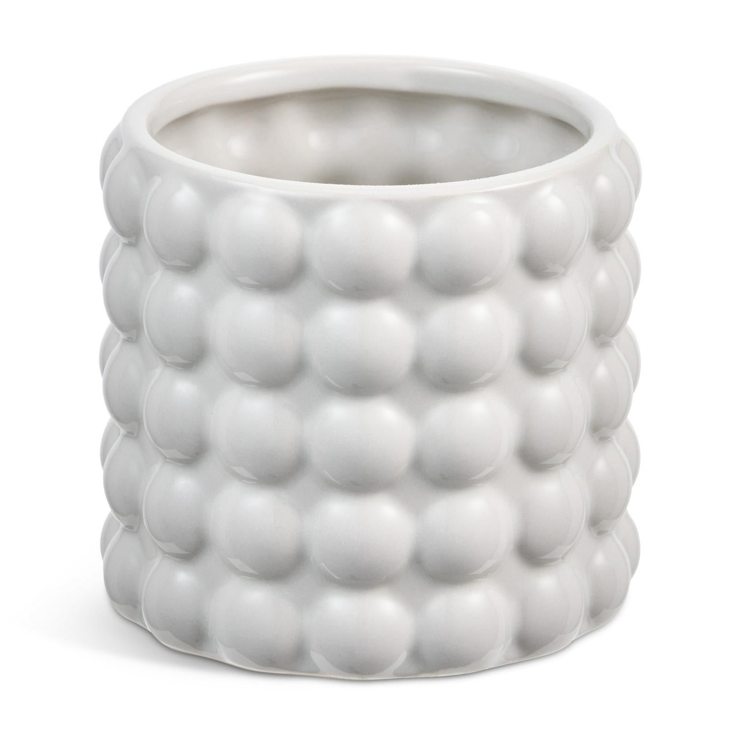Habitat Stoneware Bobble Medium Planter for Desk Plants, UK version