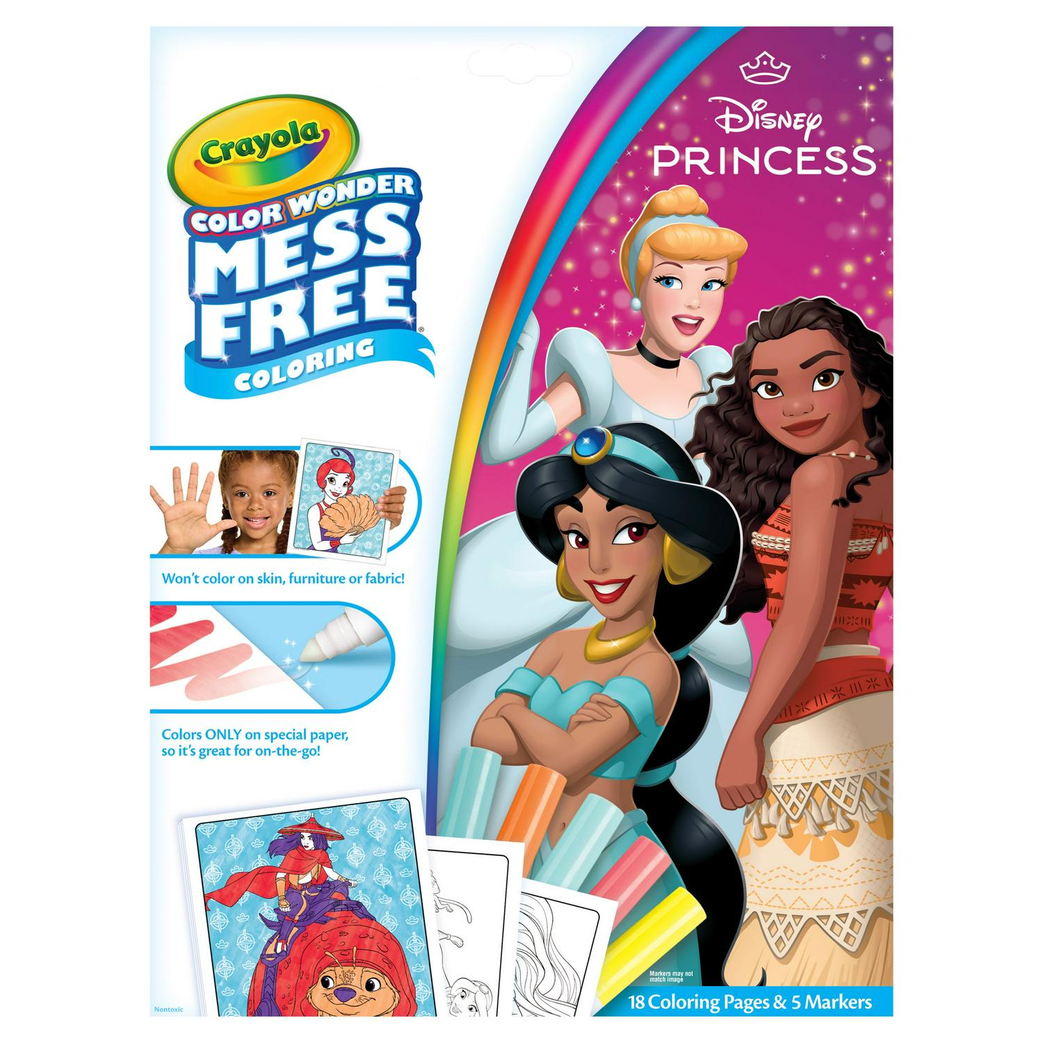 Crayola Disney Princess Color Wonder art kit - British product