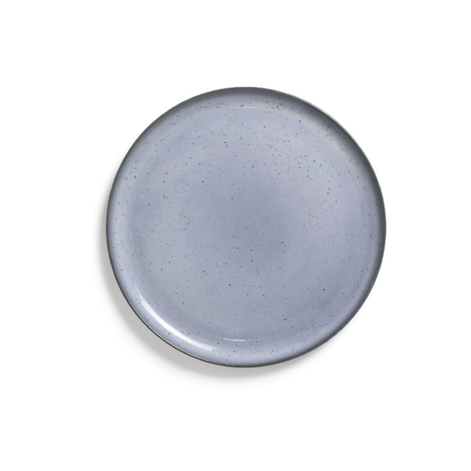 Habitat Evora Side Plate Blue Stoneware, UK version