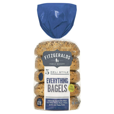 Bagels Fitzgeralds Everything x5