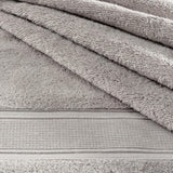 Habitat Supersoft Silver Towel, imported from the UK