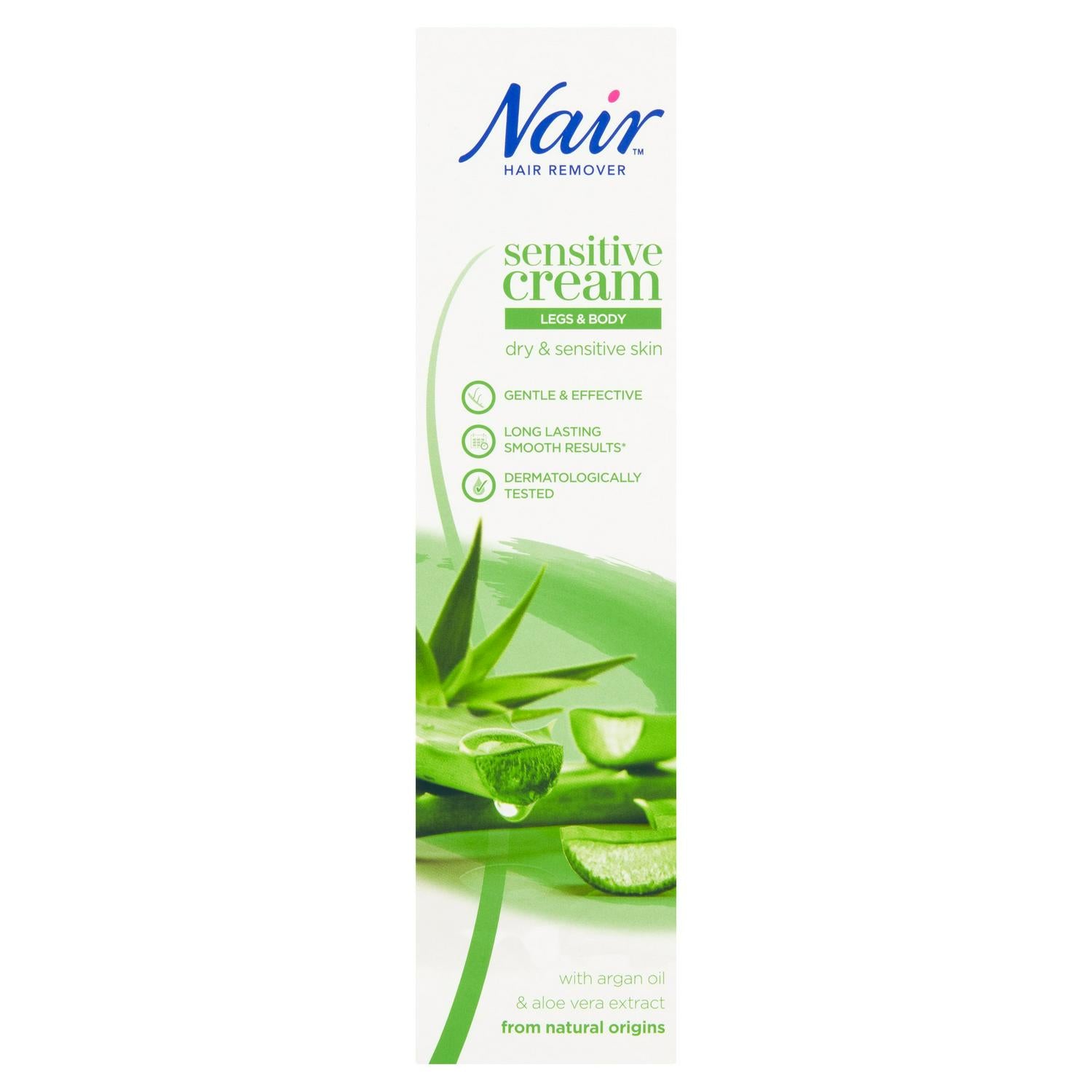 Nair hair remover sensitive cream 100ml, UK version