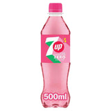 7UP Zero Sugar Pink Lemonade Bottle 500ml - British product