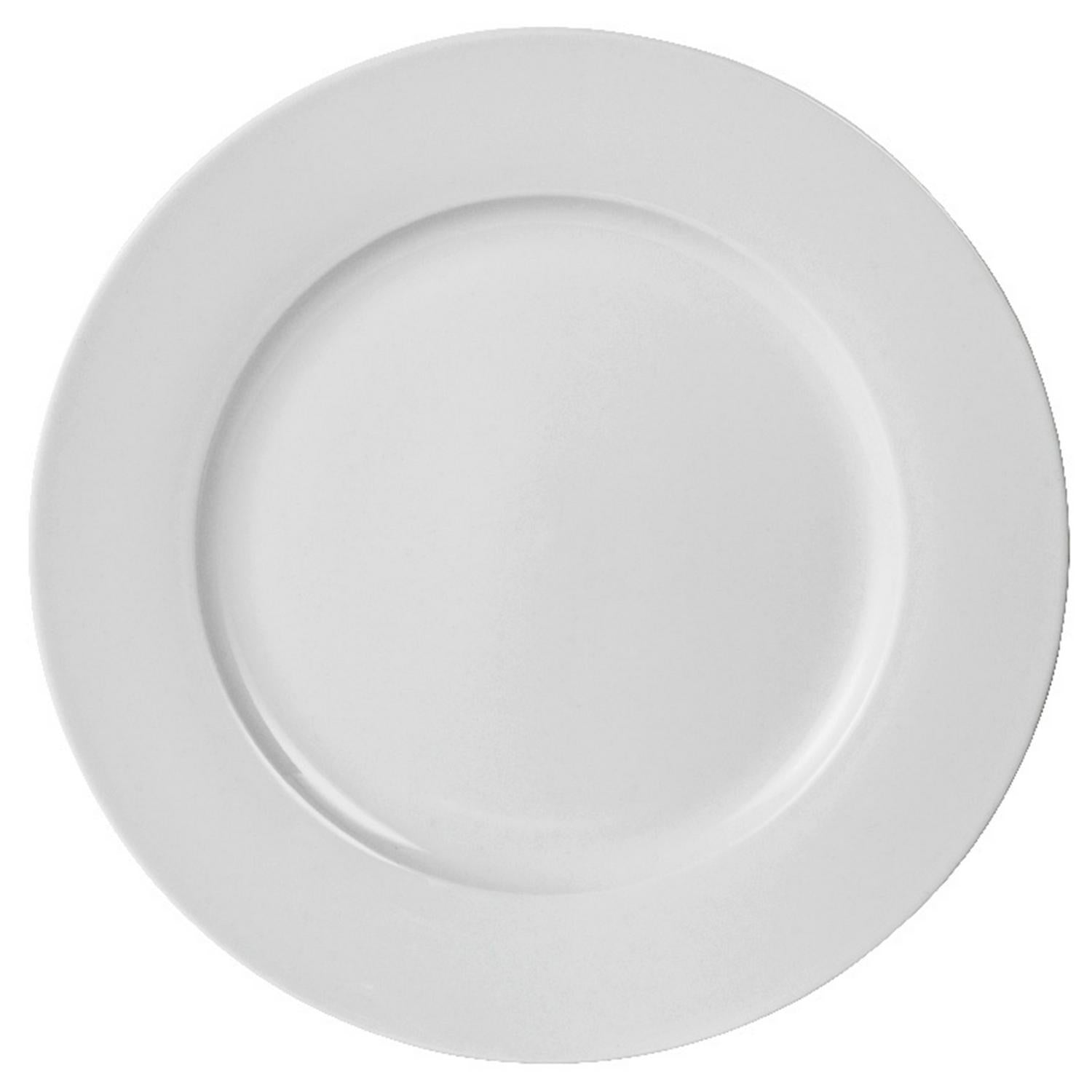 Sainsbury's Home white porcelain dinner plate 27cm (British brand)