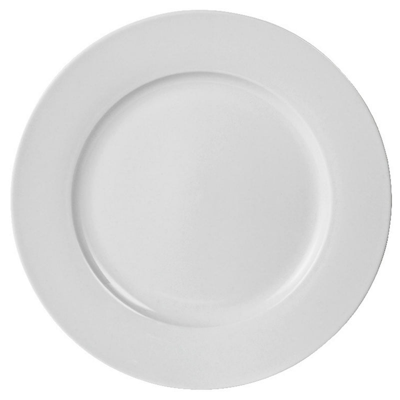 Sainsbury's Home white porcelain dinner plate 27cm (British brand)