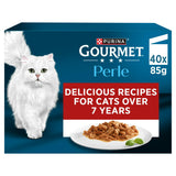 Gourmet Perle senior cat food pouches 40 x 85g - British product