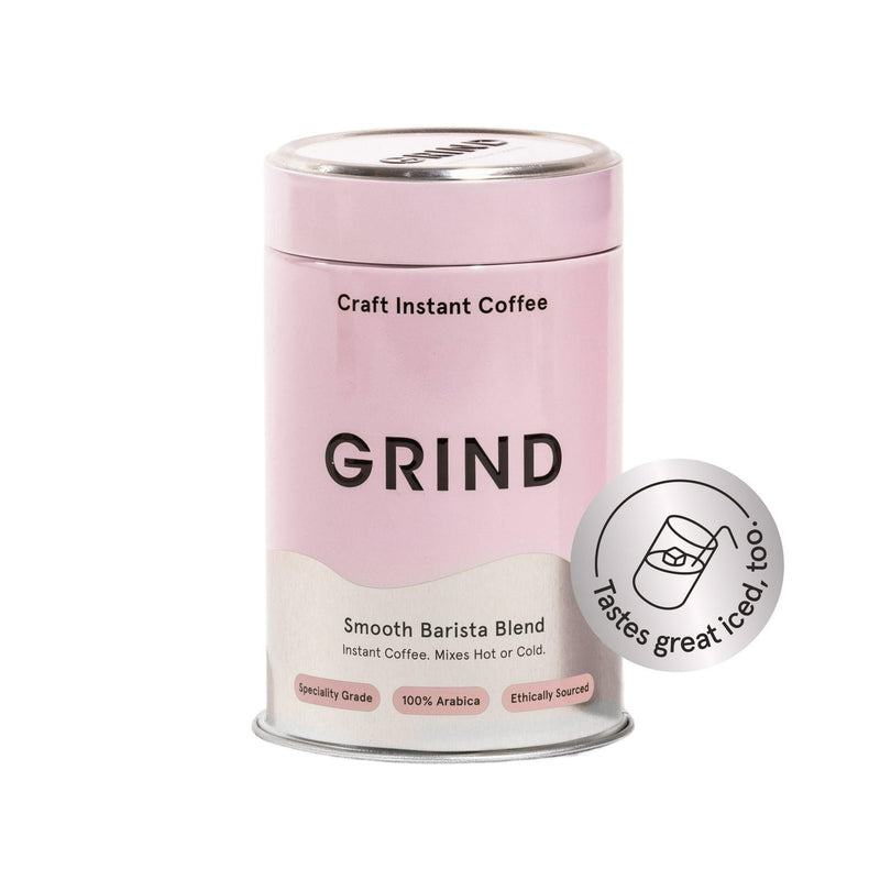 Grind smooth instant coffee barista blend 90g, UK version