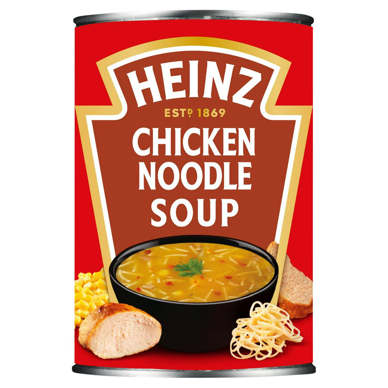 Heinz Chicken Noodle Soup Canned 400g tin product, UK version