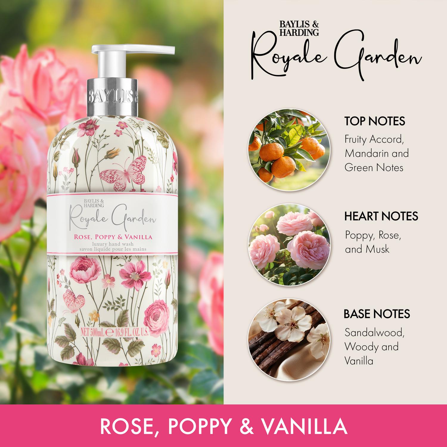 Baylis Harding Royale Garden hand wash 500ml - British product