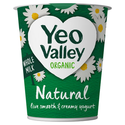Sainsburys Yeo Valley Økologisk Naturell Yoghurt 150g - Kjøp online hos McGrocer