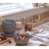 Habitat Evora Stoneware Cereal Bowl Blue, UK version