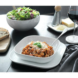 Habitat Square White Porcelain Pasta Bowl, UK version