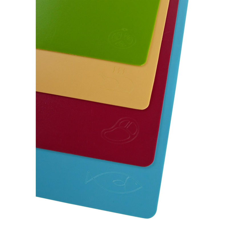 Sainsbury's Home Flexible Chopping Mats Pack of 4 (British brand)