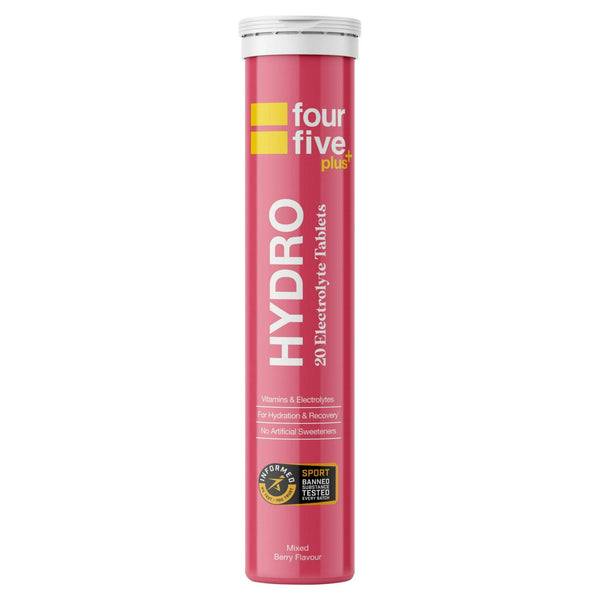 Fourfive Plus+ Mixed Berry Flavour Hydro Electrolyte Tablets x20