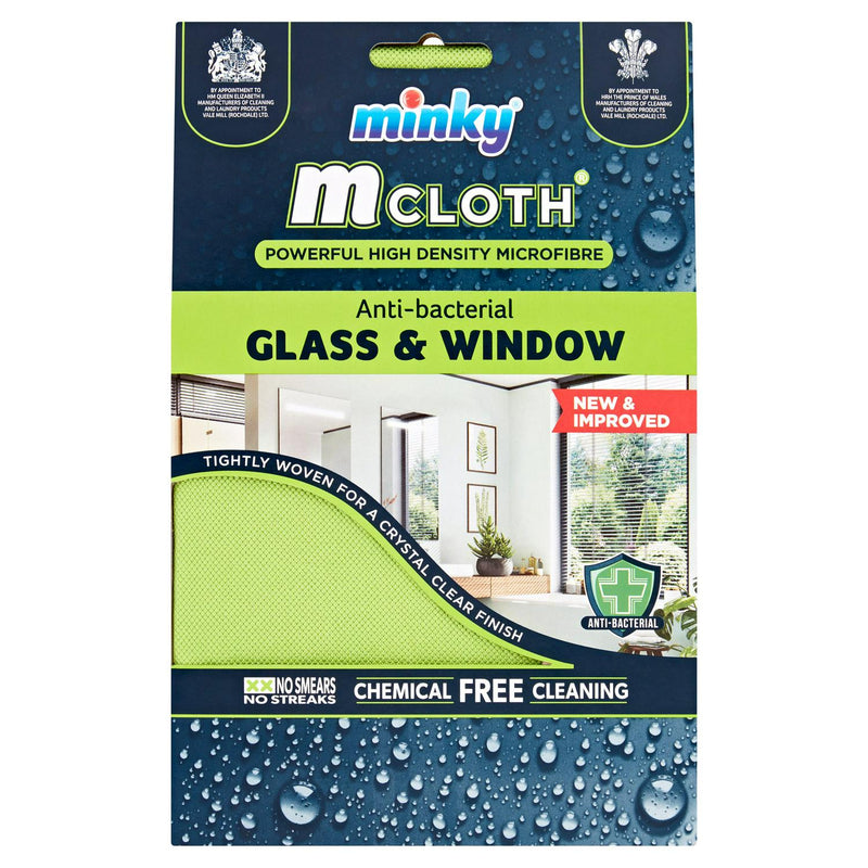 Minky M Cloth Glass Window 40x50cm, imported from the UK