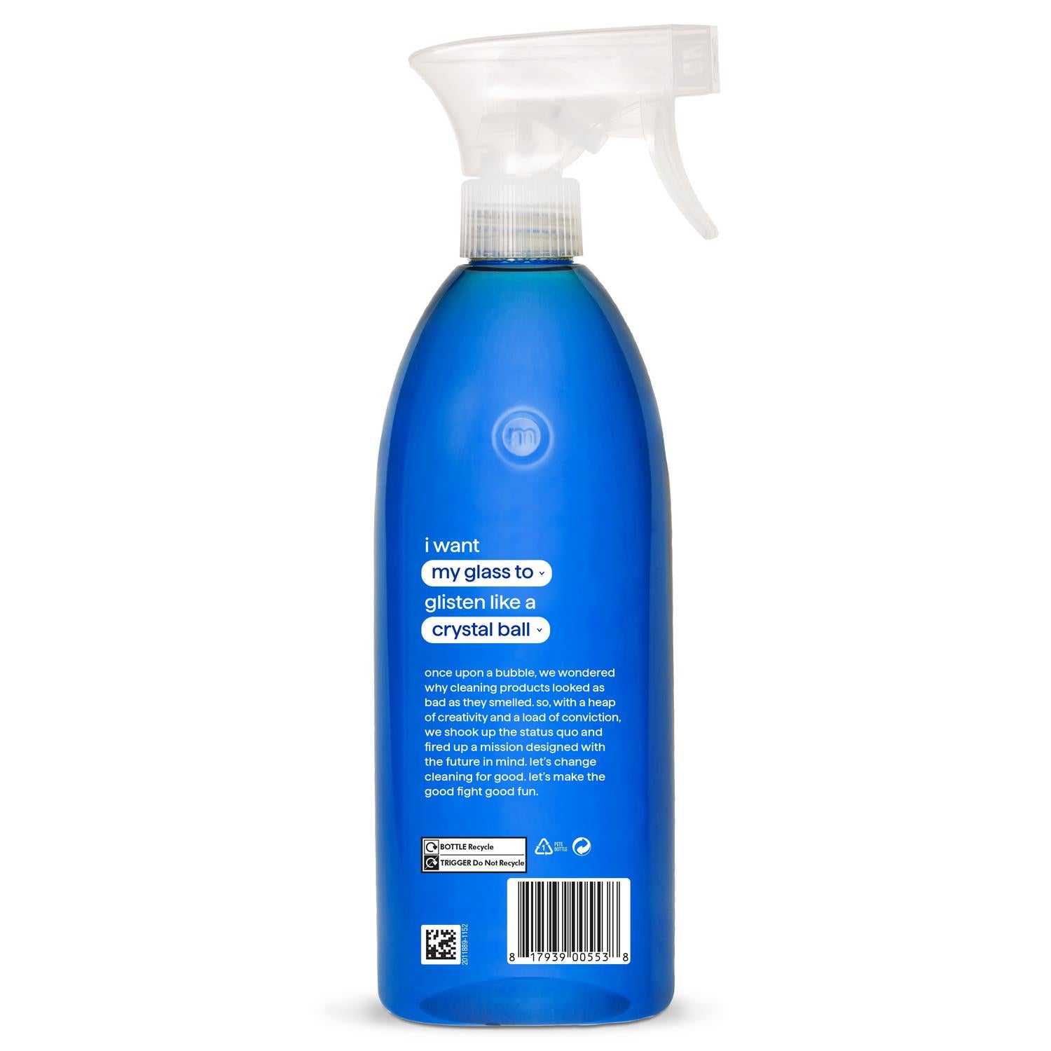 Method Glass Surface Cleaner Mint 828ml, imported from the UK