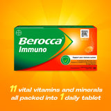Berocca Immuno Energy effervescent tablets 30 - British product