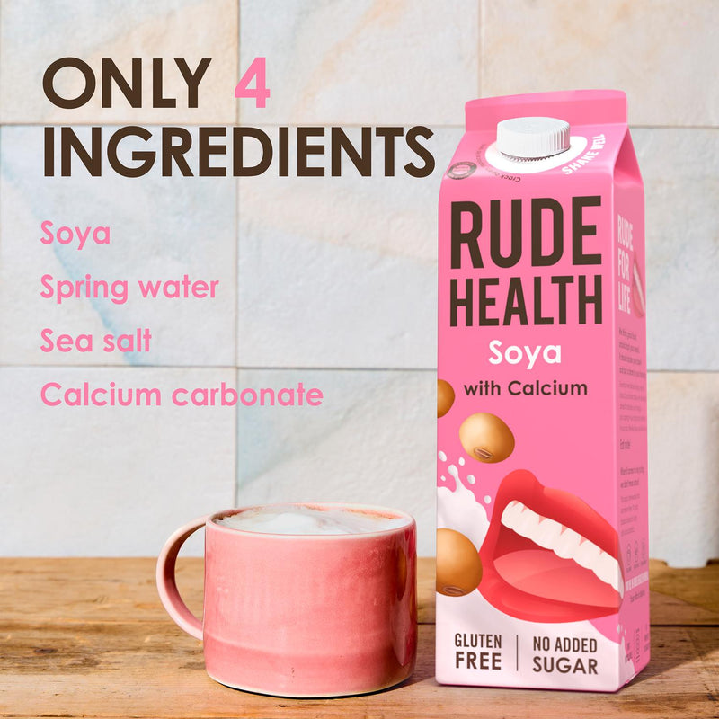 Calcium-Fortified Soy Drink 1L No Added Sugar Gluten-Free Vegan