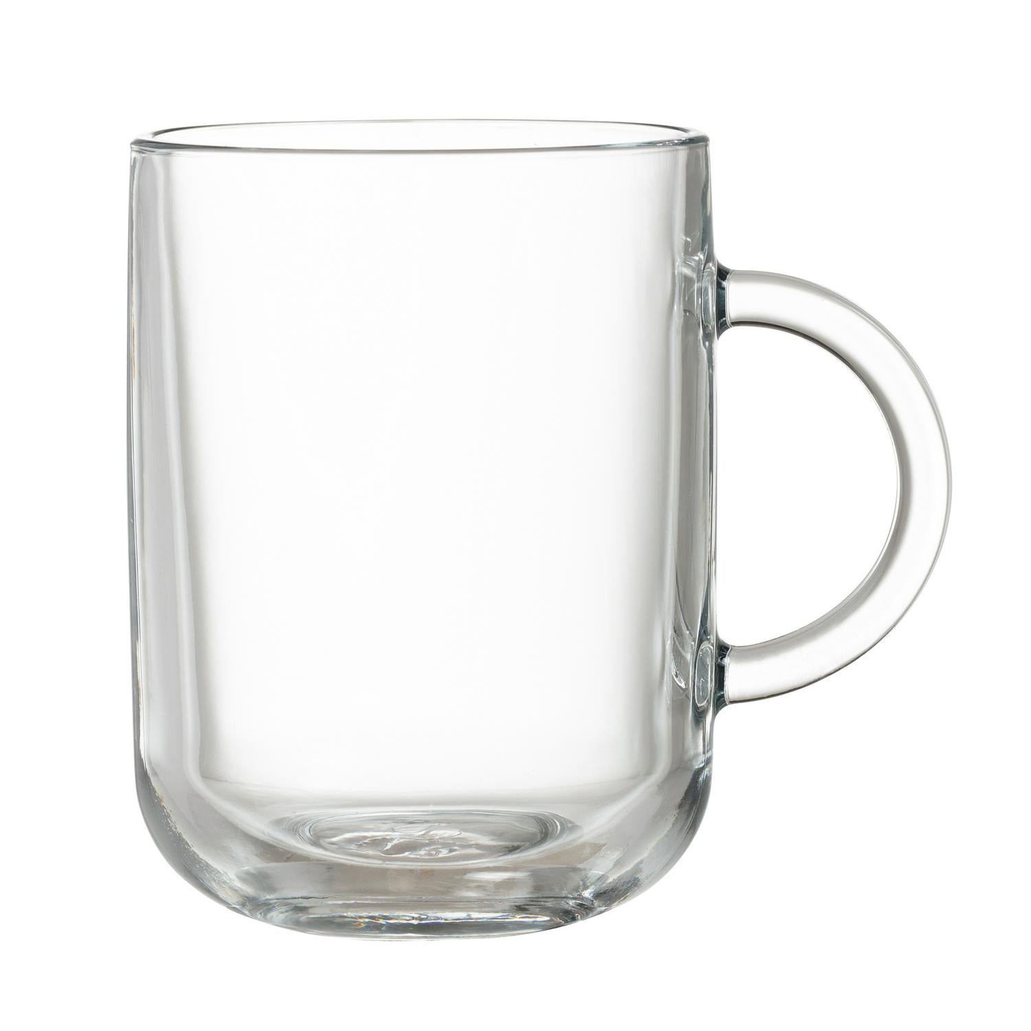 Habitat hot chocolate glass mug, UK version