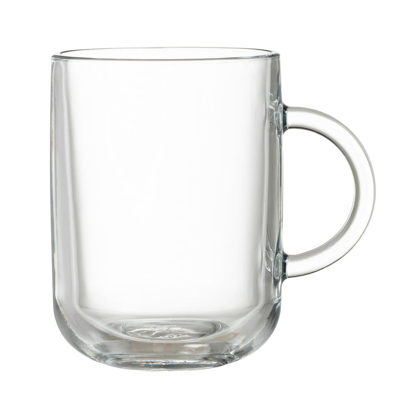 Habitat hot chocolate glass mug, UK version