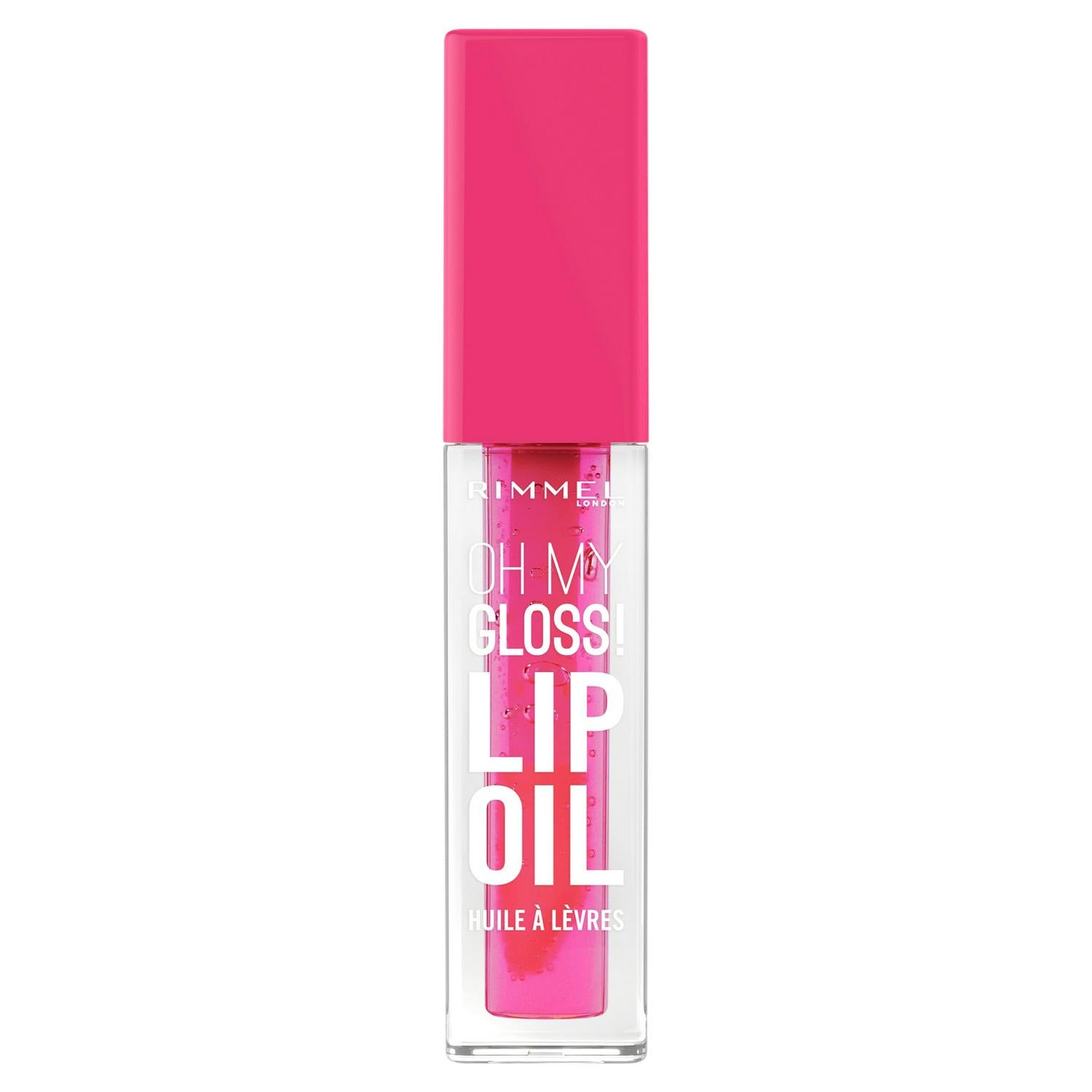 Rimmel London Oh My Gloss Lip Oil Berry Pink imported from the UK