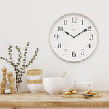 Acctim Denham wall clock Mocha 30cm - British product