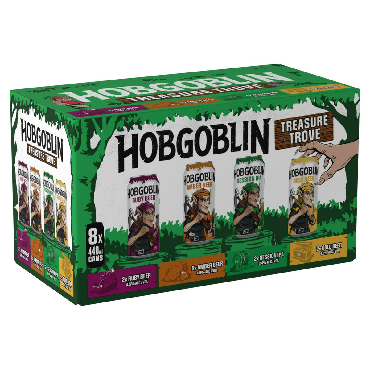 Hobgoblin Treasure Trove 8 x 440ml