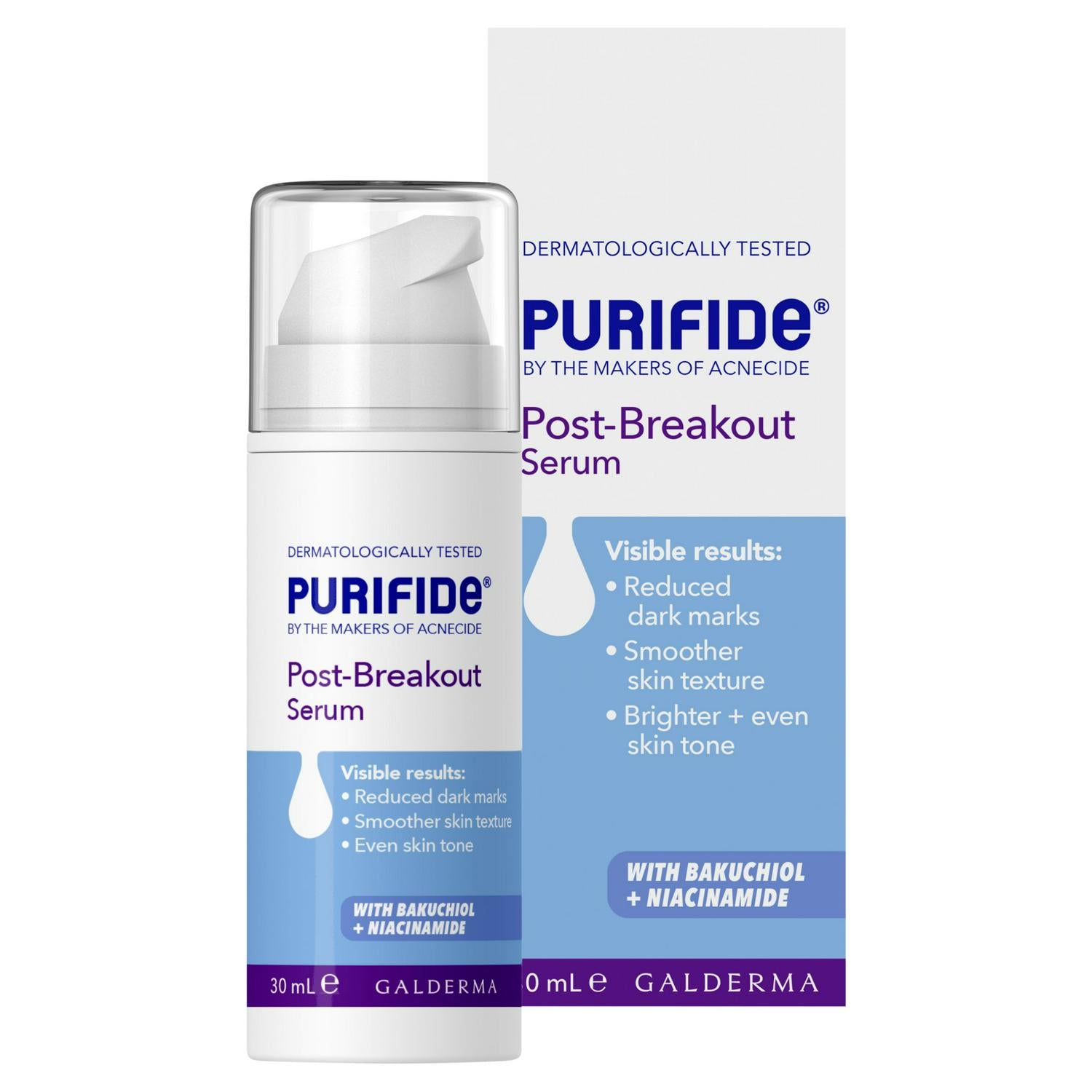 Post Breakout Serum with Bakuchiol and Niacinamide 30ml