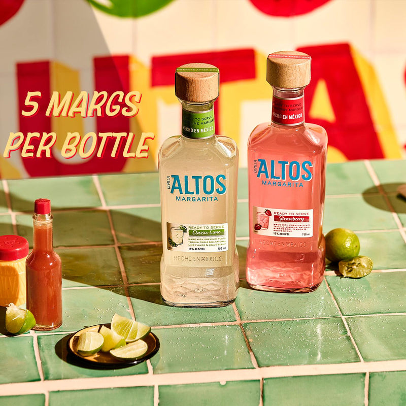 Olmeca Altos Margarita Classic Lime 750ml, UK version