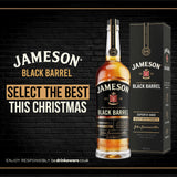 Jameson Irish whiskey Black Barrel 70cl - British product