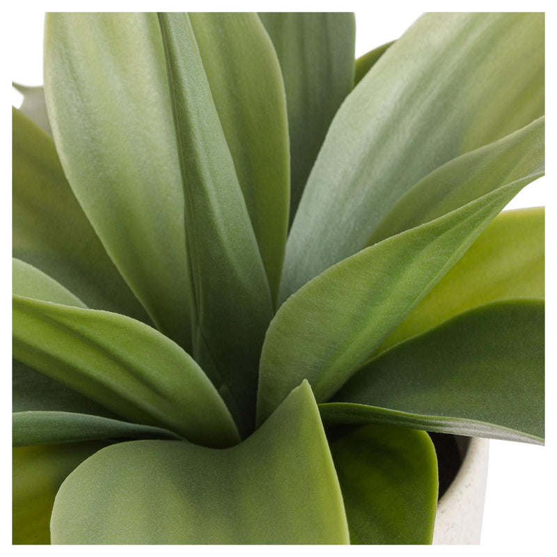Habitat artificial aloe in reactive glazed pot 30.5cm, UK version