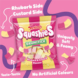 Swizzels Drumstick Squashies Rhubarb Custard 140g (British brand)