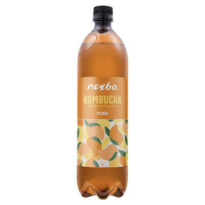 Nexba Mango Kombucha Musserende Drikke 1L