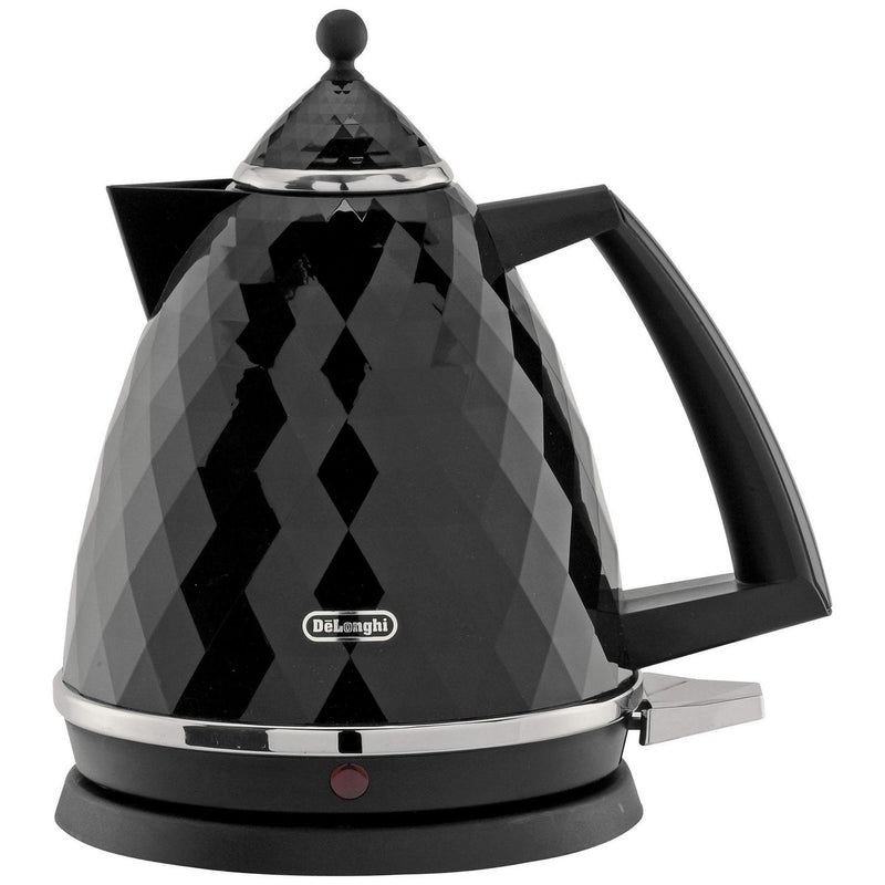 De'Longhi Kettle Brillante Black 1.7 Litre - British product
