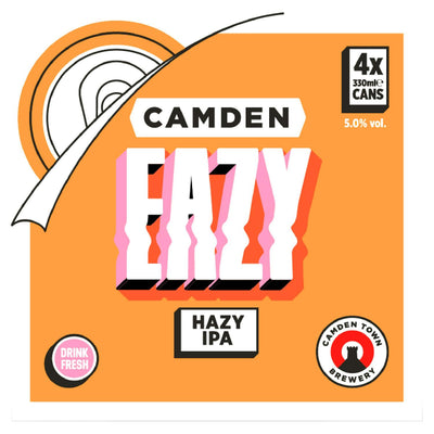Camden Town Brewery Eazy Hazy IPA Bier 4x330ml