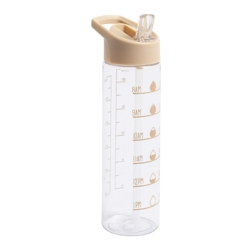 Sainsbury's Home beige sipper water bottle 700ml (British brand)